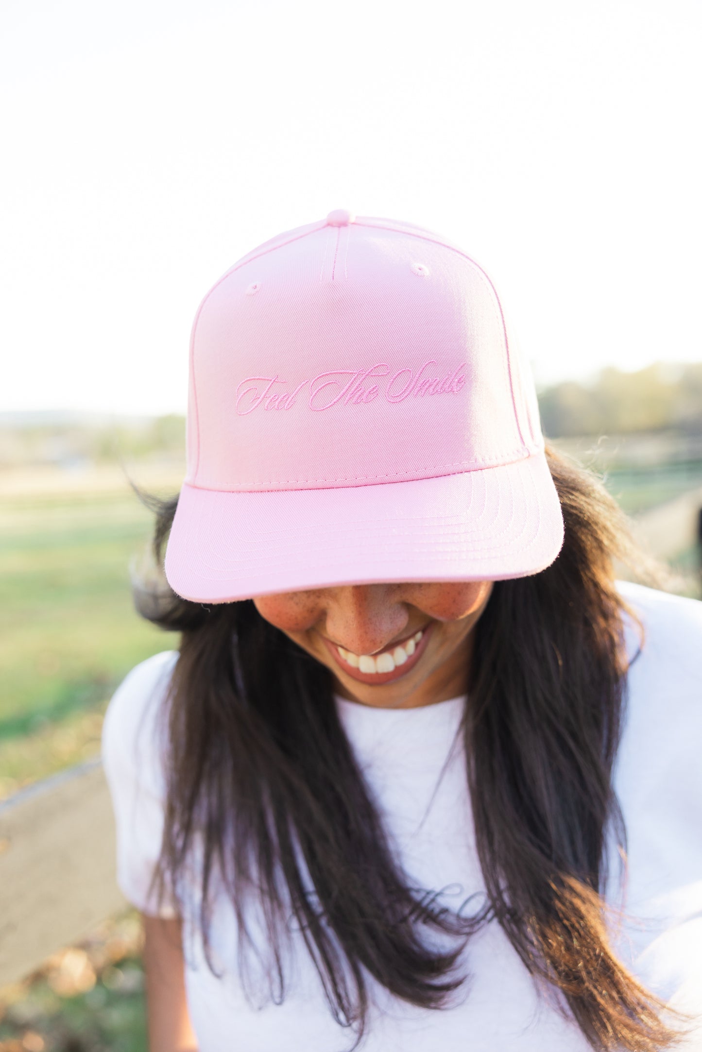 Feel The Smile Trucker Hat