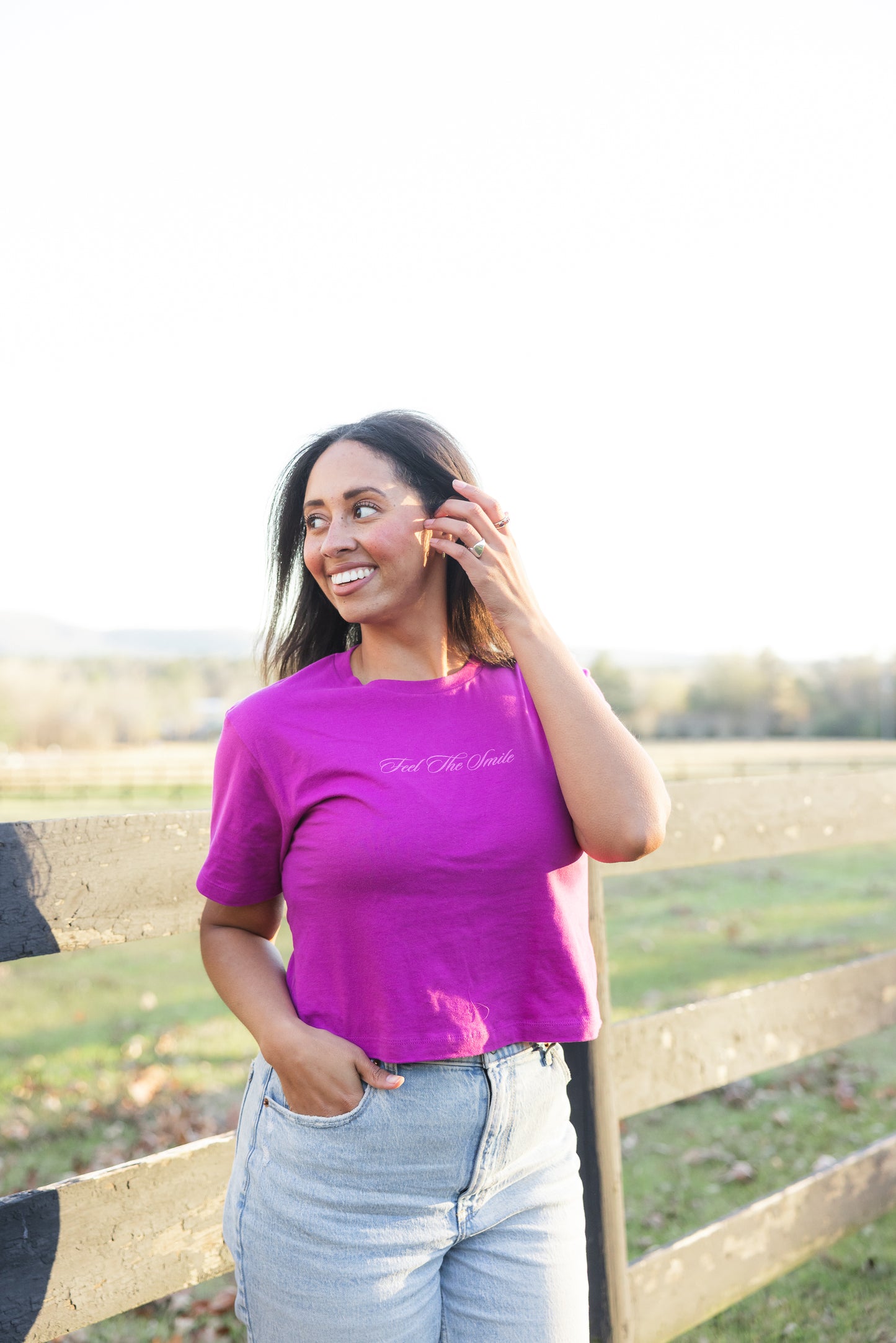 Feel The Smile Baby Tee