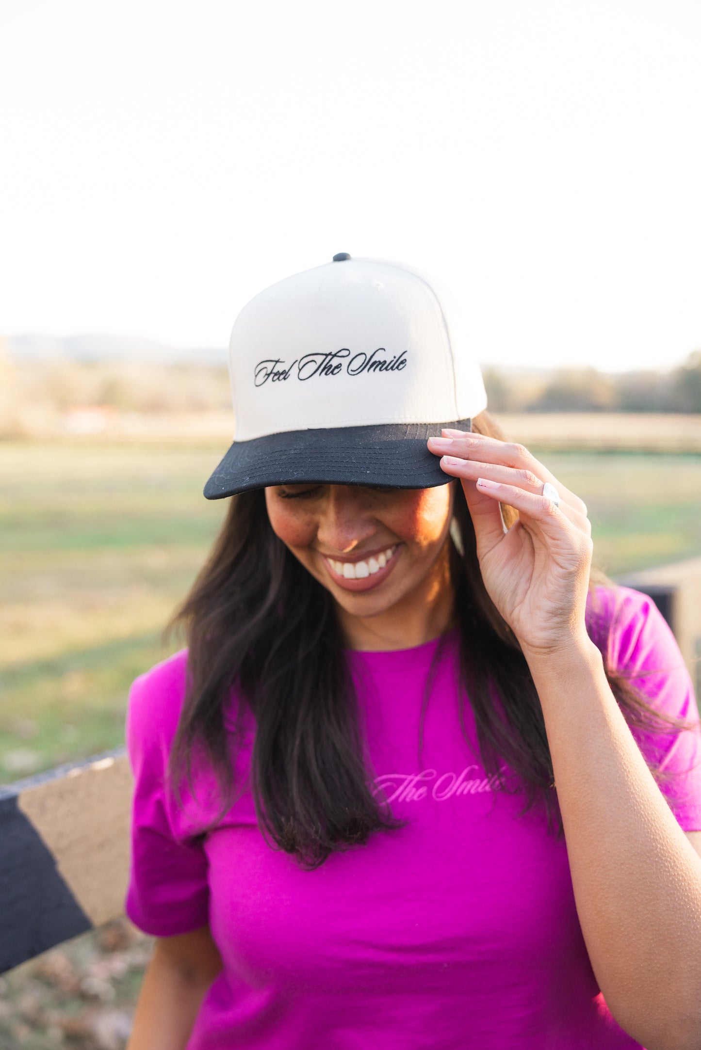 Feel The Smile Trucker Hat