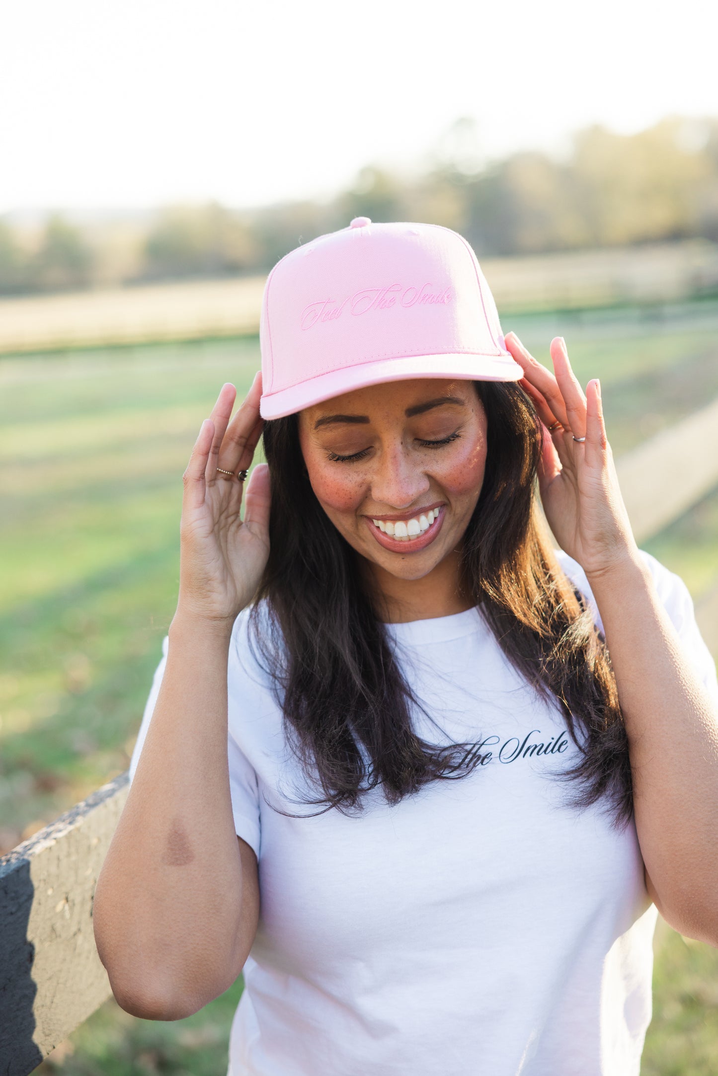 Feel The Smile Trucker Hat