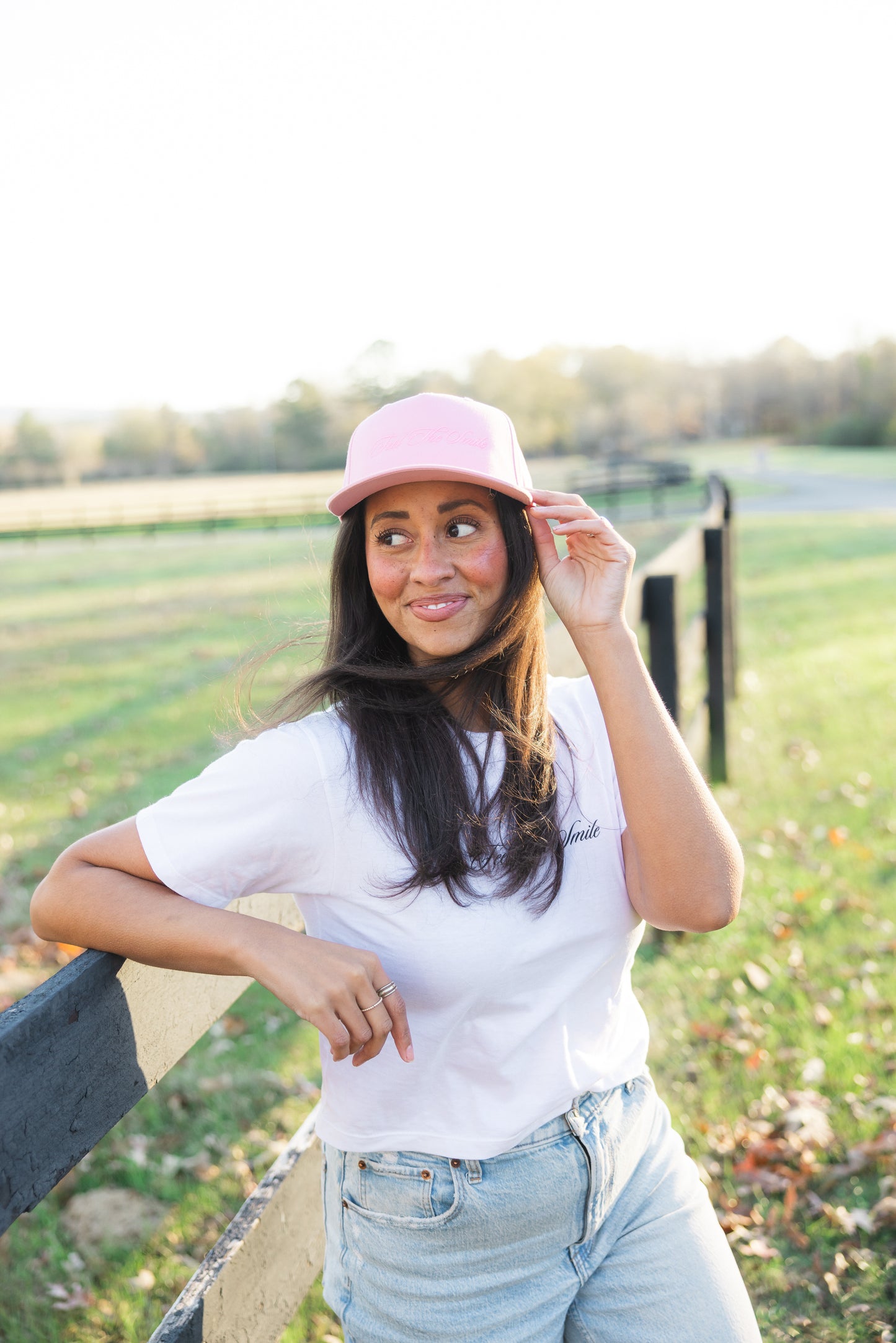 Feel The Smile Trucker Hat